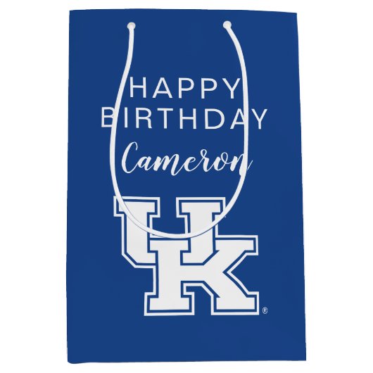 Universität von Geburtstag Kentuckys | Mittlere Geschenktüte (Vorderseite)