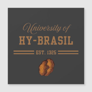 Universität von Hy-Brasil, gegr. 1325 Magnetkarte