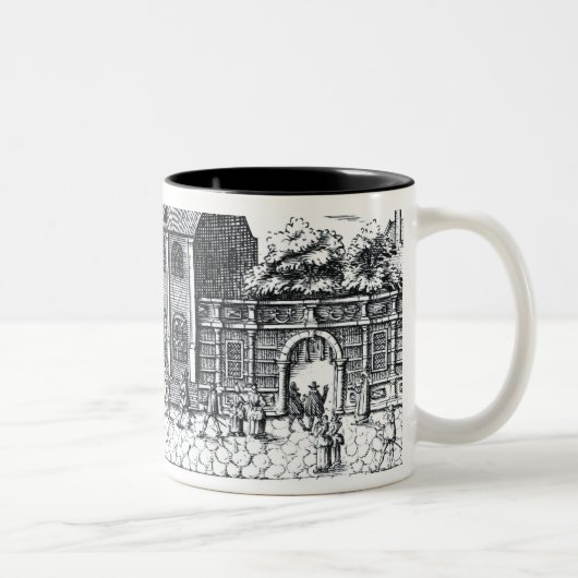 Universität von Leiden, 'eines niederländischen Zweifarbige Tasse (Rechts)