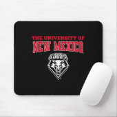 Universität von New Mexico Unm Lobos Ncaa Unm&#; Mousepad (Mit Mouse)