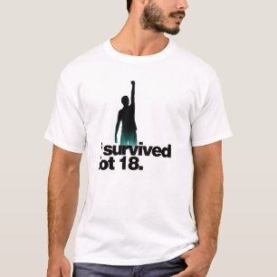 Universität von Nordflorida - "ich überlebte Los T-Shirt