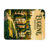 Universität von Oregon USA Magnet (Horizontal)