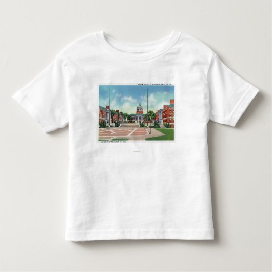 Universität von Rochester Kleinkind T-shirt (Vorderseite)