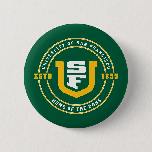 Universität von San Francisco Button (Vorderseite)