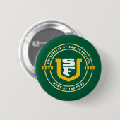 Universität von San Francisco Button (Vorne & Hinten)