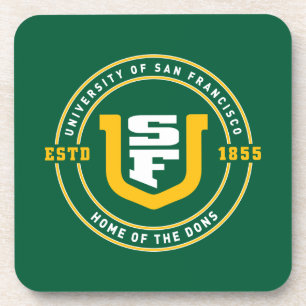 Universität von San Francisco Getränkeuntersetzer