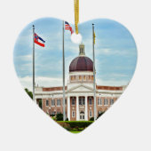 Universität von Südmississippi Keramik Ornament (Vorne)