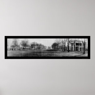 Universität von Virginia-Foto 1909 Poster