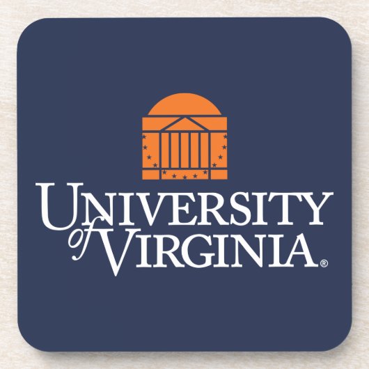 Universität von Virginia Getränkeuntersetzer (Vorderseite)