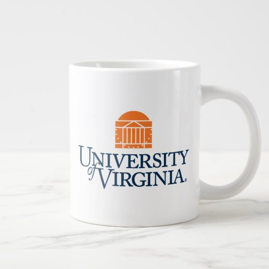 Universität von Virginia Jumbo-Tasse (Rechts)