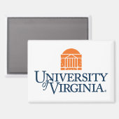 Universität von Virginia Magnet (Vorderseite/Rückseite)