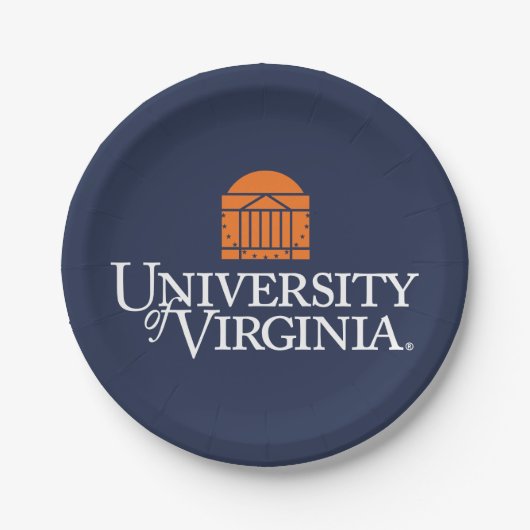 Universität von Virginia Pappteller (Vorderseite)