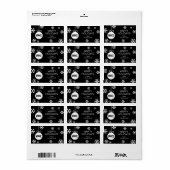 Universität weck Forest | Geweckt Pfeil Adressaufkleber (Vorne)