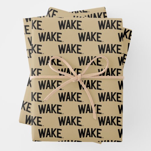 Universität weck Forest | Geweckt Pfeil Geschenkpapier Set (Beispiel)