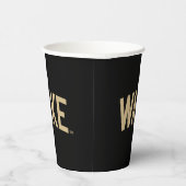 Universität weck Forest | Geweckt Pfeil Pappbecher (Rechts)