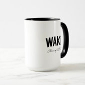 Universität weck Forest | Geweckt Pfeil Tasse (VorderseiteRechts)