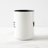 Universität weck Forest | Geweckt Pfeil Tasse (Zentrum)