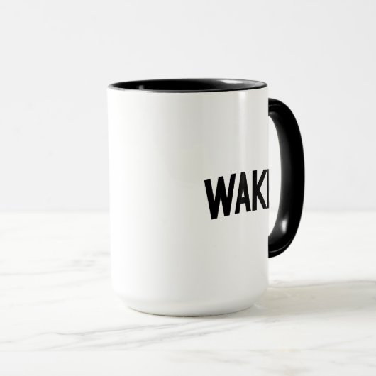 Universität weck Forest | Geweckt Pfeil Tasse (VorderseiteRechts)