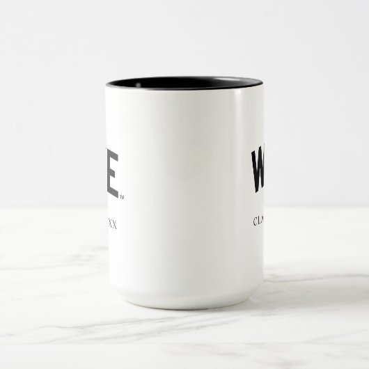 Universität weck Forest | Geweckt Pfeil Tasse (Zentrum)