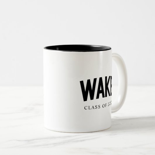 Universität weck Forest | Geweckt Pfeil Zweifarbige Tasse (VorderseiteRechts)