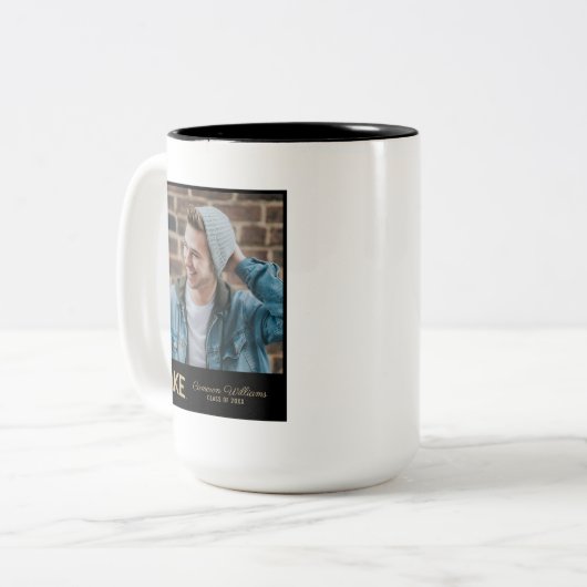 Universität weck Forest | Geweckt Pfeil Zweifarbige Tasse (Vorderseite Links)