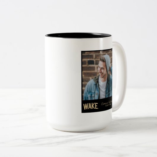 Universität weck Forest | Geweckt Pfeil Zweifarbige Tasse (VorderseiteRechts)