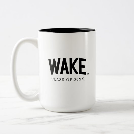 Universität weck Forest | Geweckt Pfeil Zweifarbige Tasse (Links)