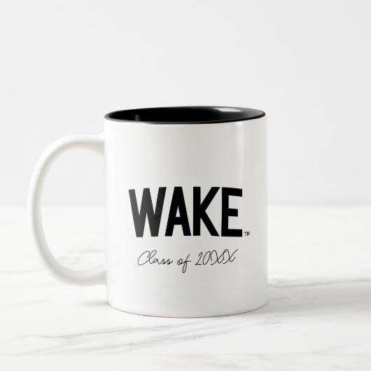 Universität weck Forest | Geweckt Pfeil Zweifarbige Tasse (Links)