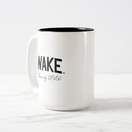 Universität weck Forest | Geweckt Pfeil Zweifarbige Tasse (Vorderseite Links)