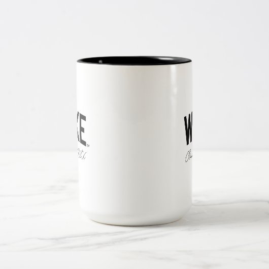 Universität weck Forest | Geweckt Pfeil Zweifarbige Tasse (Mittel)