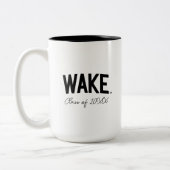 Universität weck Forest | Geweckt Pfeil Zweifarbige Tasse (Links)