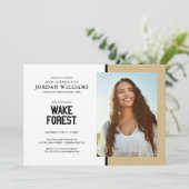 Universität weck Forest | Geweckt Wald Ankündigung (Stehend Vorderseite)