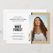 Universität weck Forest | Geweckt Wald Ankündigung (Vorne/Hinten)