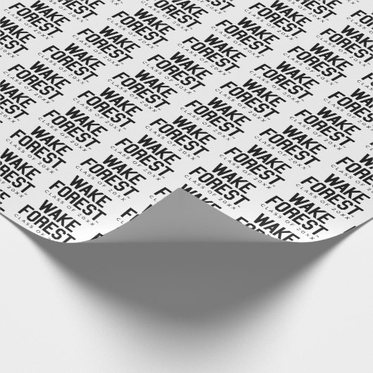 Universität weck Forest | Geweckt Wald Geschenkpapier (Ecke)