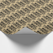 Universität weck Forest | Geweckt Wald Geschenkpapier (Ecke)