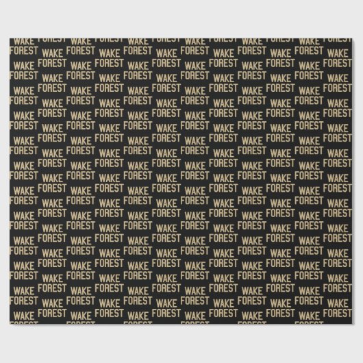 Universität weck Forest | Geweckt Wald Geschenkpapier (Flach)