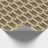 Universität weck Forest | Geweckt Wald Geschenkpapier (Ecke)