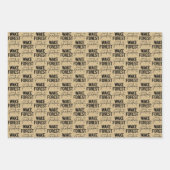 Universität weck Forest | Geweckt Wald Geschenkpapier Set (Vorderseite 3)