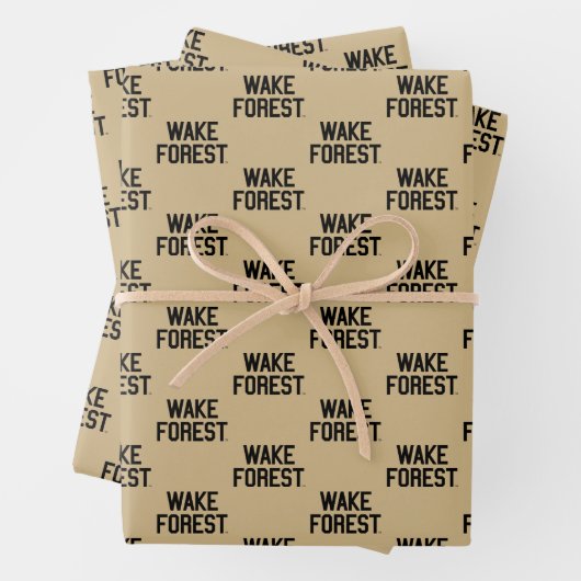 Universität weck Forest | Geweckt Wald Geschenkpapier Set (Beispiel)