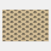 Universität weck Forest | Geweckt Wald Geschenkpapier Set (Vorderseite)