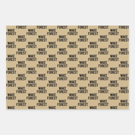 Universität weck Forest | Geweckt Wald Geschenkpapier Set (Vorderseite)