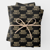 Universität weck Forest | Geweckt Wald Geschenkpapier Set (Beispiel)