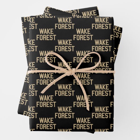 Universität weck Forest | Geweckt Wald Geschenkpapier Set (Beispiel)