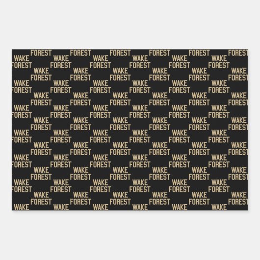 Universität weck Forest | Geweckt Wald Geschenkpapier Set (Vorderseite)