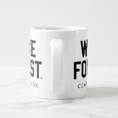 Universität weck Forest | Geweckt Wald Jumbo-Tasse (Rückseite)