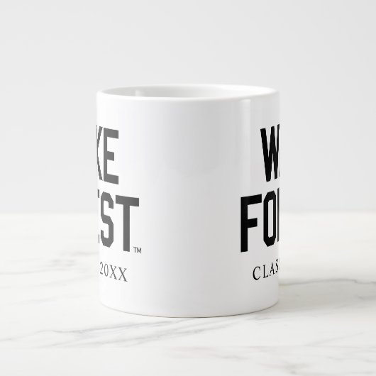 Universität weck Forest | Geweckt Wald Jumbo-Tasse (Vorderseite)
