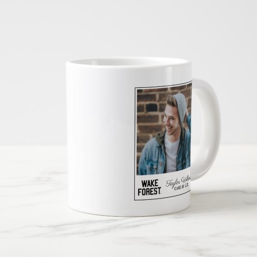 Universität weck Forest | Geweckt Wald Jumbo-Tasse (Vorderseite Rechts)