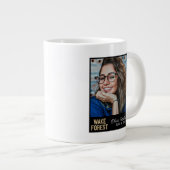 Universität weck Forest | Geweckt Wald Jumbo-Tasse (Vorderseite Rechts)