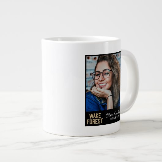 Universität weck Forest | Geweckt Wald Jumbo-Tasse (Vorderseite Rechts)