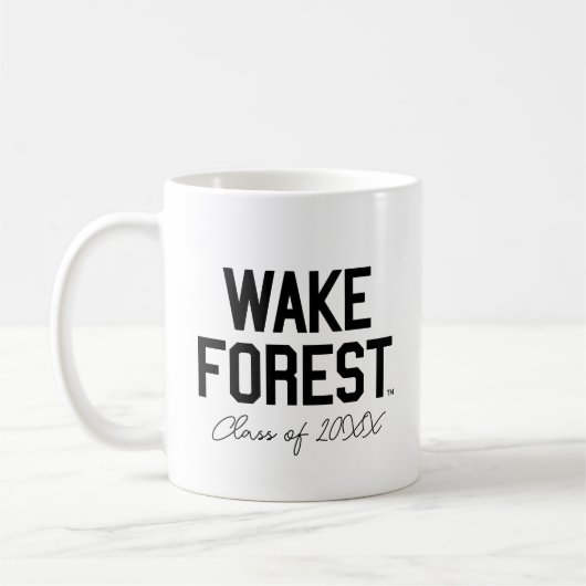 Universität weck Forest | Geweckt Wald Kaffeetasse (Links)